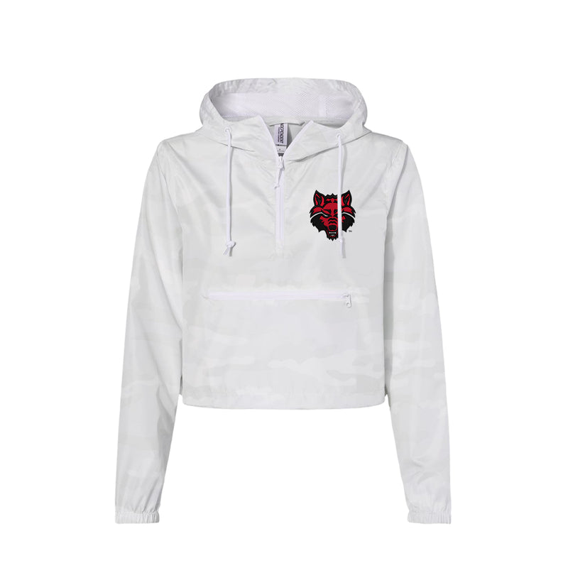 Arkansas State Redwolves Crop Windbreaker