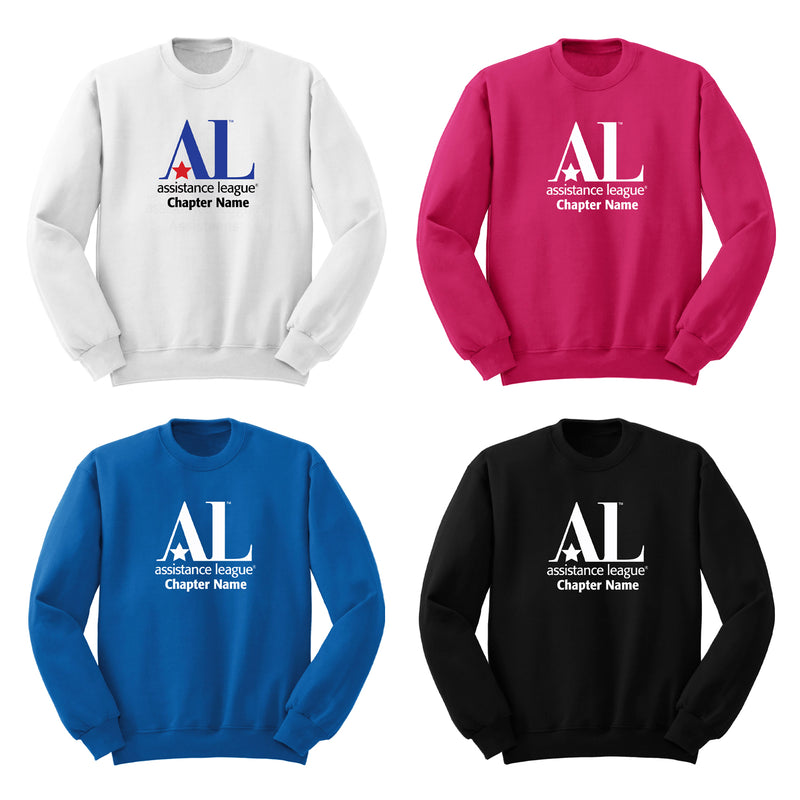 Assistance League Custom Chapter Name Crewneck Sweatshirt