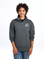 Assistance League Quarter Zip Logo Sweatshirt - Unisex