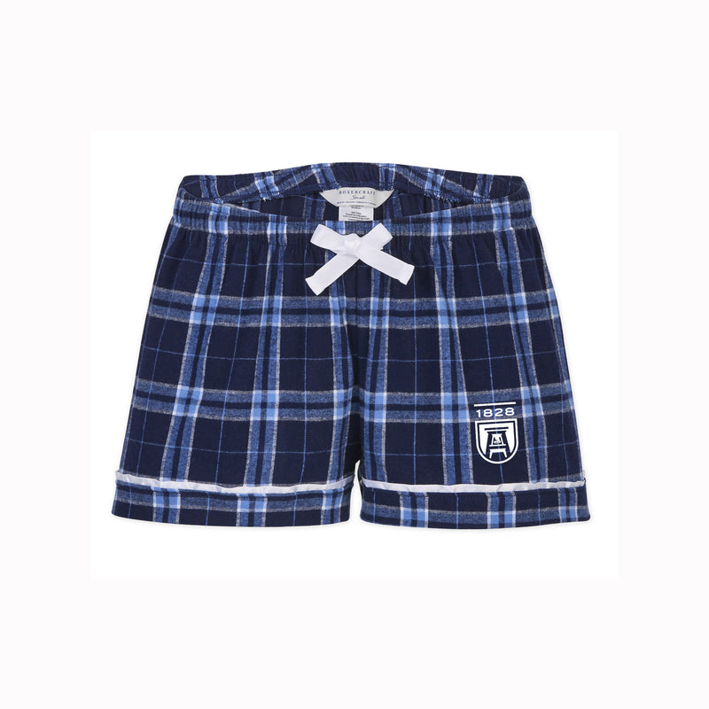 Augusta University Flannel Boxer Shorts- Ladies