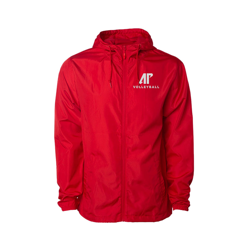 Austin Peay Sport Specific Full Zip Windbreaker Jacket - Red