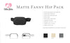 Junior League of Texarkana Fanny Pack - JL Icon Logo Matte Belt Bag