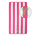 Brentwood Sunshine Premium Striped Cabana Beach Towel