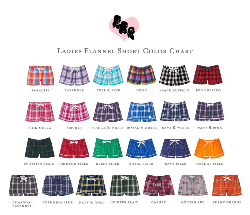 National Charity League Flannel Boxers - NCL Beachside Chapter – Cotton  Sisters