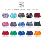University of Tampa Flannel Boxers - Ladies