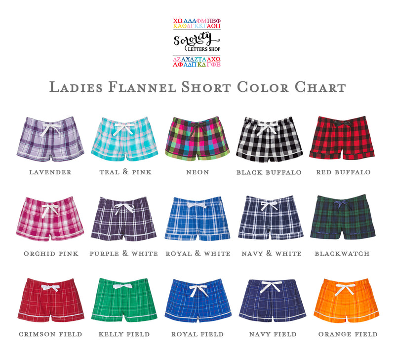 University of Tampa Flannel Boxers - Ladies