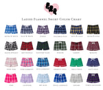 National Charity League Flannel Boxers - NCL Plaid Boxer Shorts