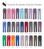 National Charity League Ladies Flannel Pants - NCL Beachside Chapter