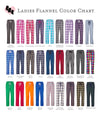 NCL Ladies Flannel Pants -  Pink Metro