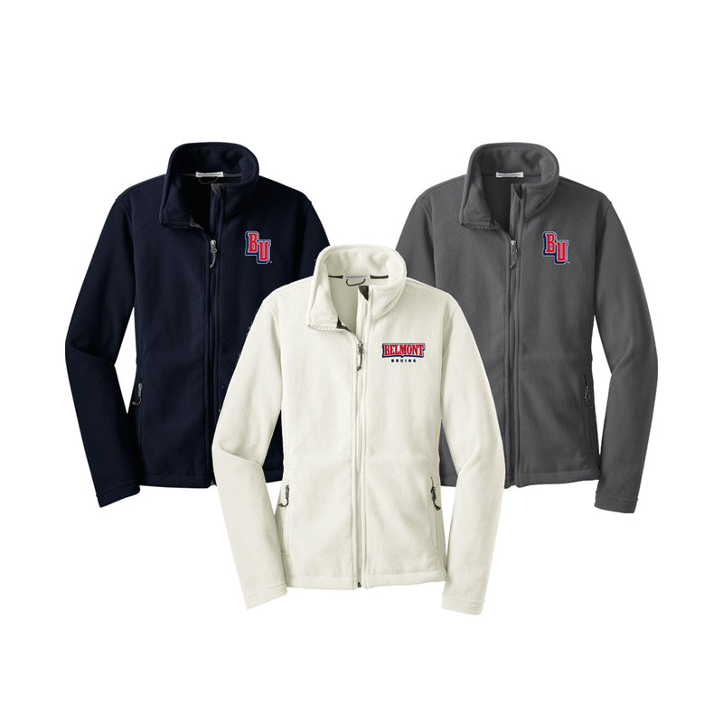 Belmont University Ladies Fleece Jacket