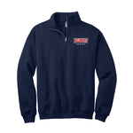 Belmont University Embroidered Quarter Zip Sweatshirt