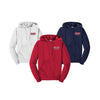 Belmont University Bruins Hooded Sweatshirt Embroidered with Choice of Logo