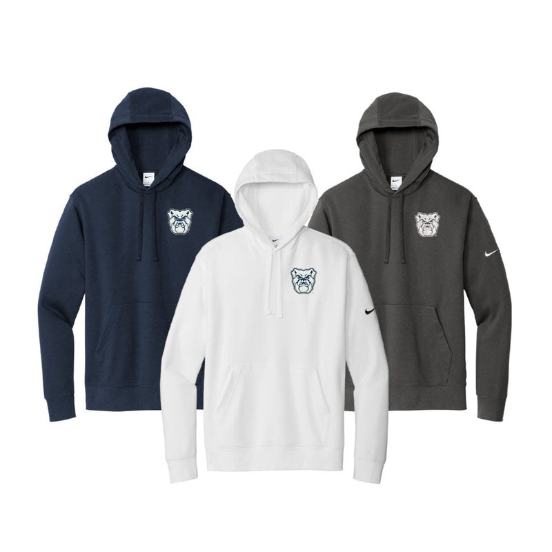 Butler University Nike Club Fleece Hooded Sweatshirt