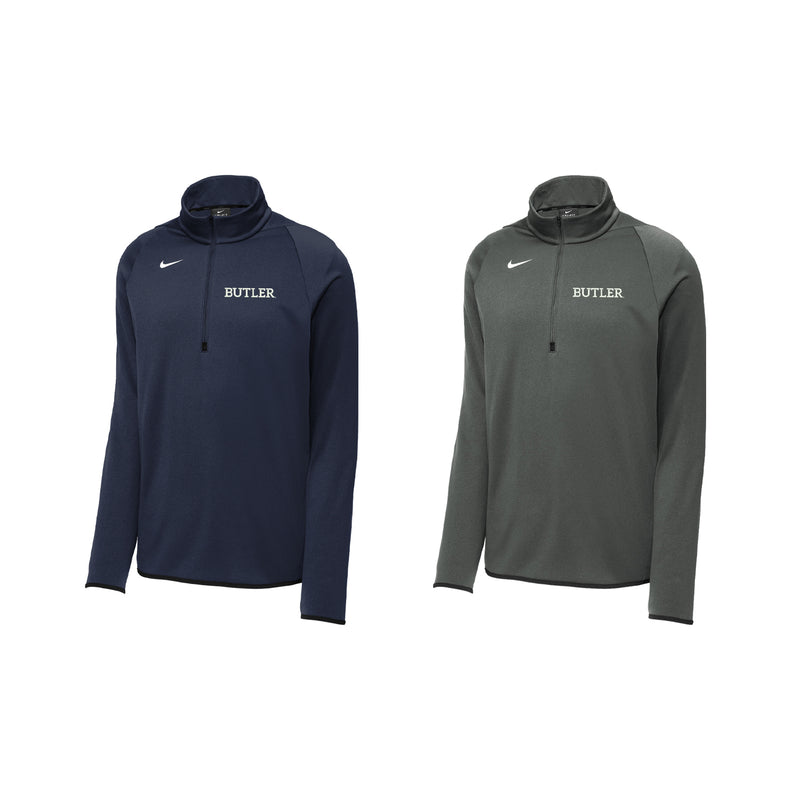 Butler University Nike Therma FIT Quarter Zip Pullover Cotton