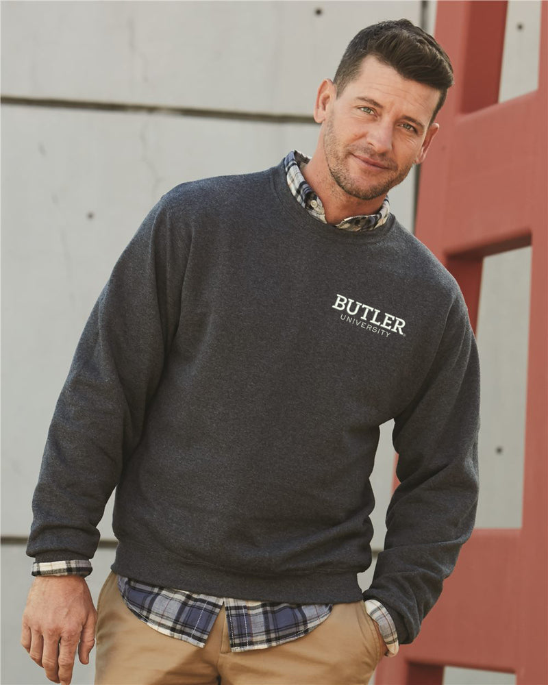 Butler University Crewneck Sweatshirt Embroidered with Choice of Logo