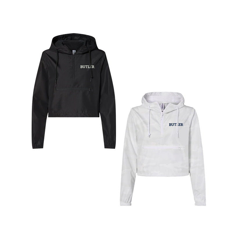 Butler University Crop Windbreaker