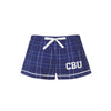 California Baptist University Flannel Boxers - Ladies