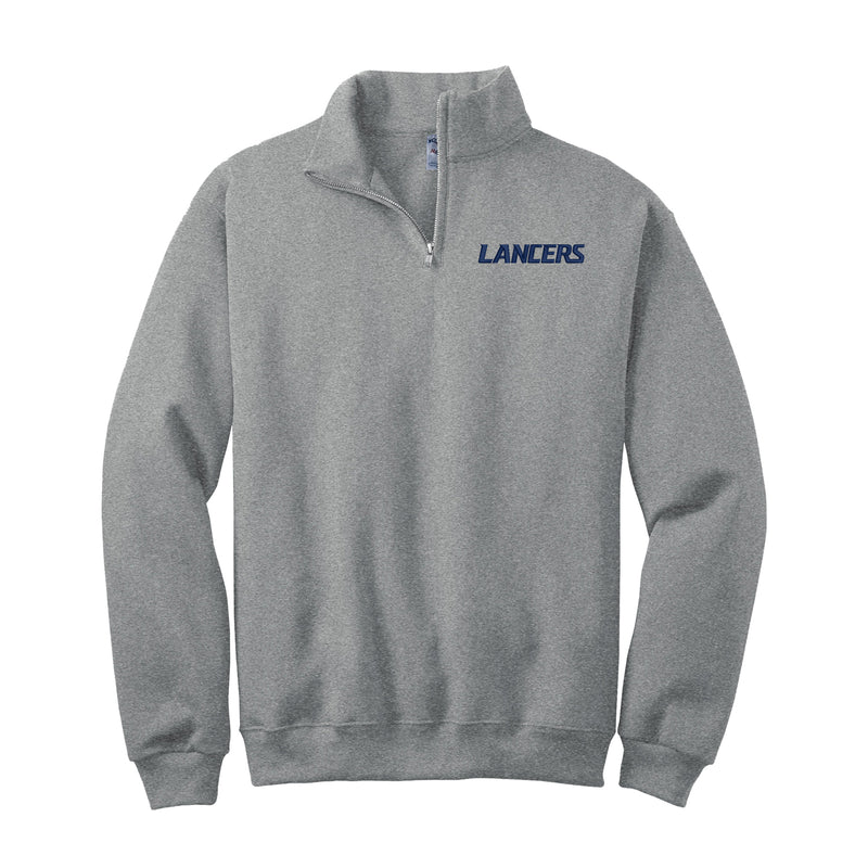 California Baptist University Quarter Zip Sweatshirt - Embroidered LANCERS