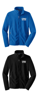 Christopher Newport University Unisex Fleece Jacket - Embroidered with choice of logo