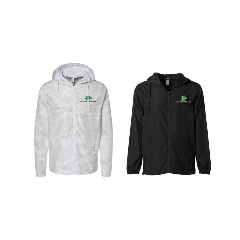 Cal Poly Humboldt Windbreaker Jacket - Embroidered Choice of Logo