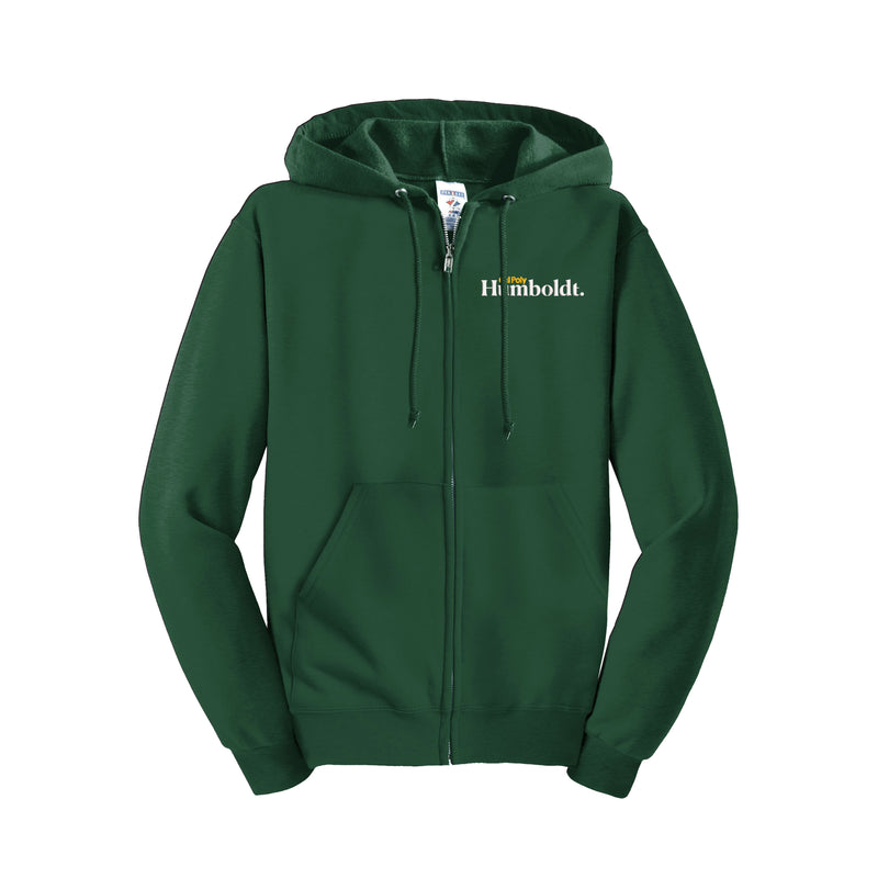 Cal Poly Humboldt Zip Up Hoodie