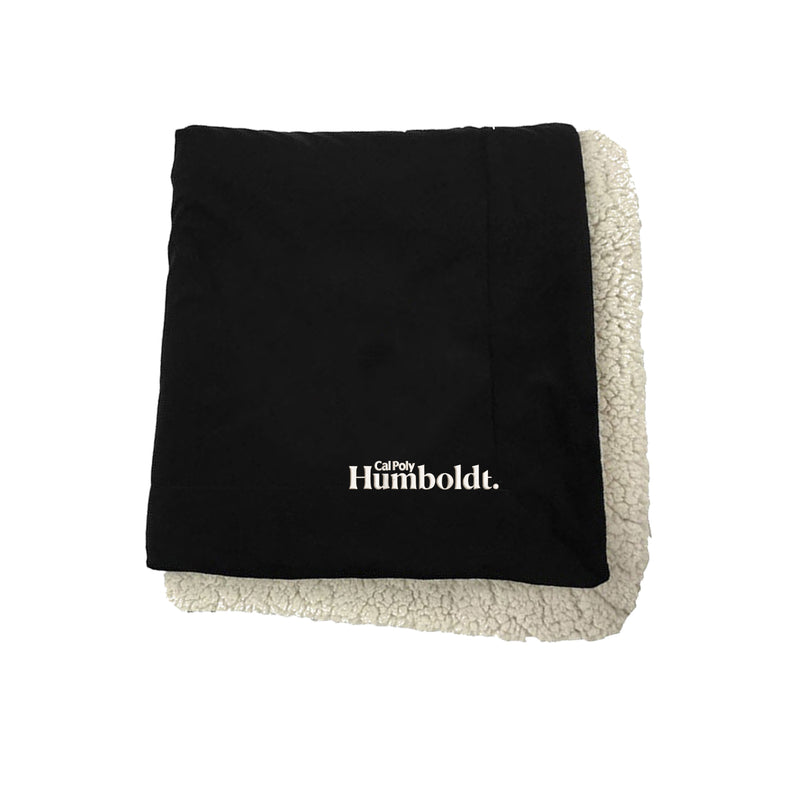 Cal Poly Humboldt Sherpa Lined Blanket