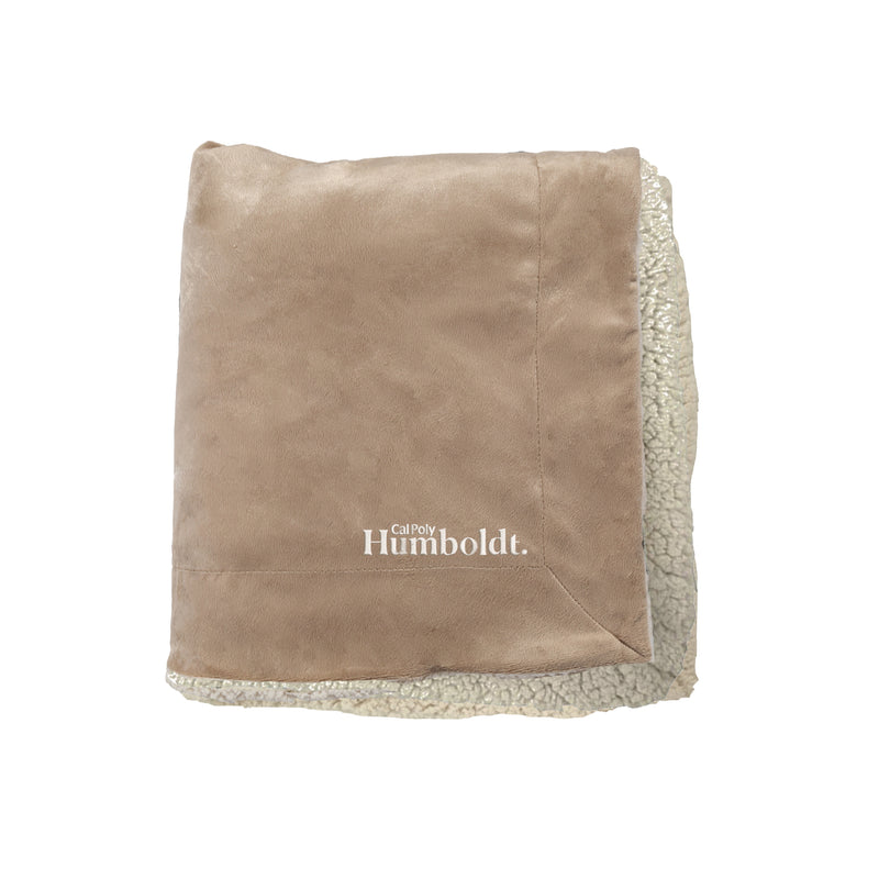 Cal Poly Humboldt Sherpa Lined Blanket