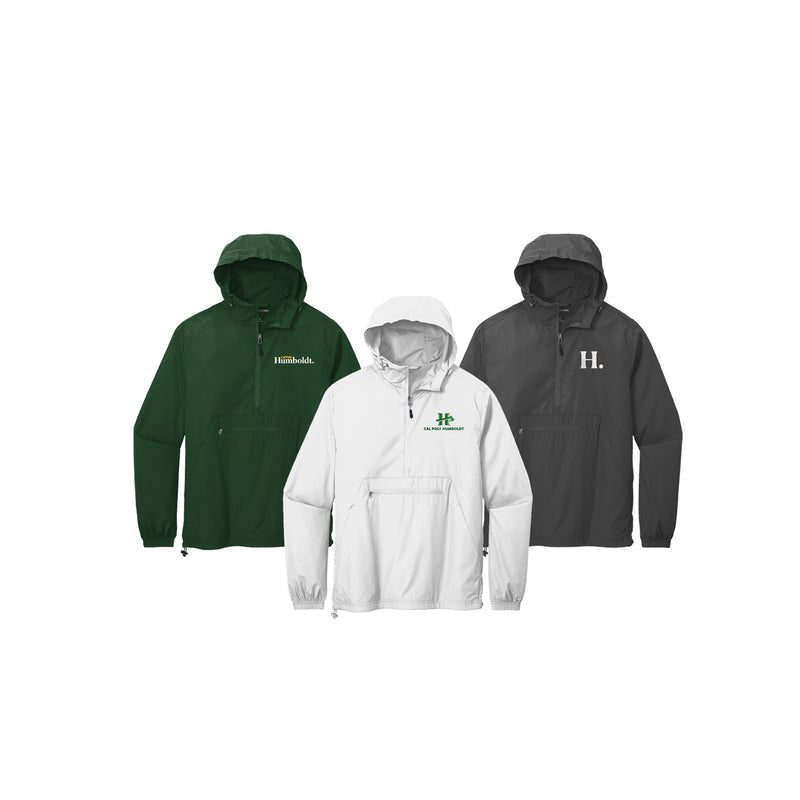 Cal Poly Humboldt Lightweight Windbreaker - Embroidered Choice of Logo