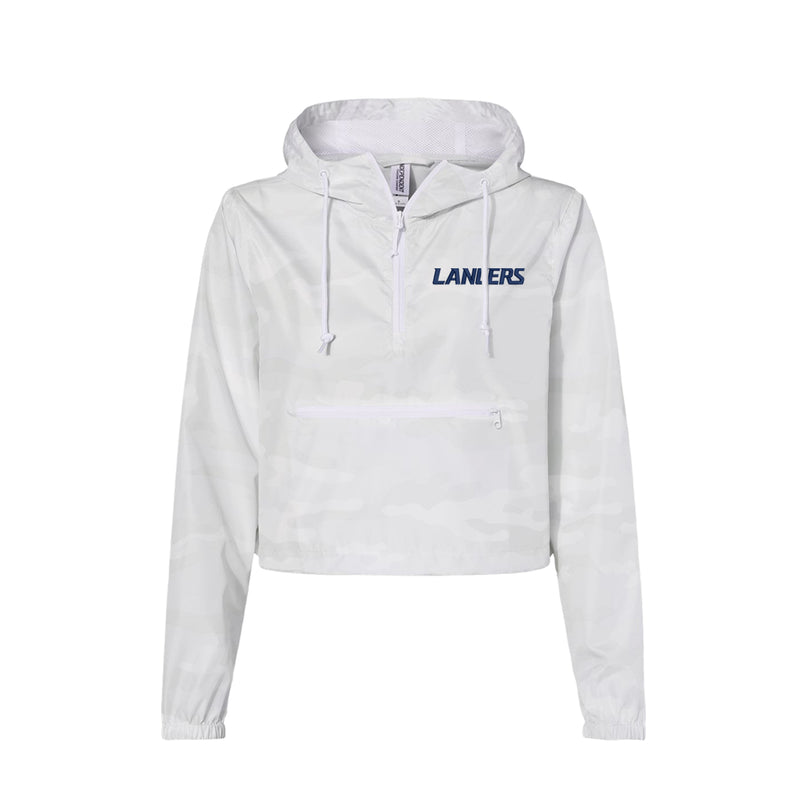 California Baptist University Crop Windbreaker -Embroidered Choice of Logo