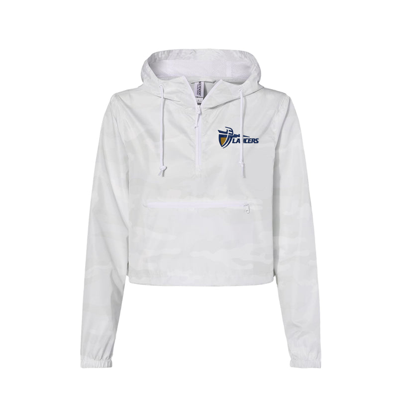 California Baptist University Crop Windbreaker -Embroidered Choice of Logo