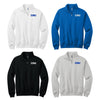 Christopher Newport University Quarter Zip Sweatshirt - Embroidered Choice of Logo