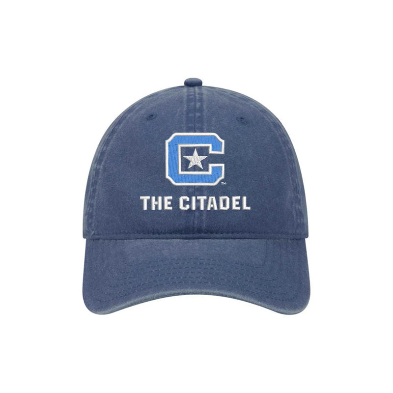 The Citadel Vintage Beach Washed Hat