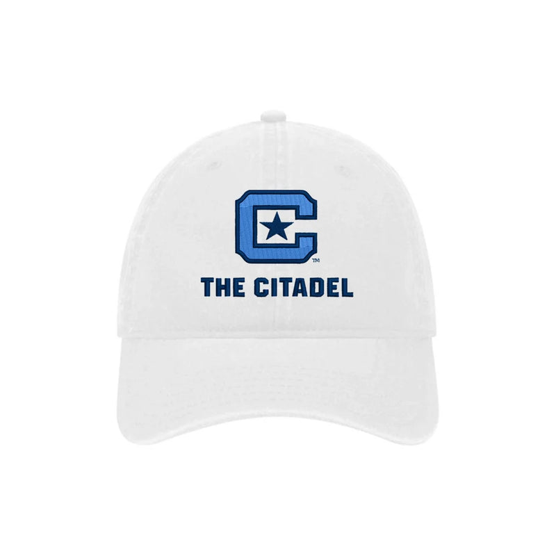 The Citadel Vintage Beach Washed Hat