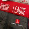 Junior League of Los Angeles Puffer Vest - Black Puffy Logo Vest