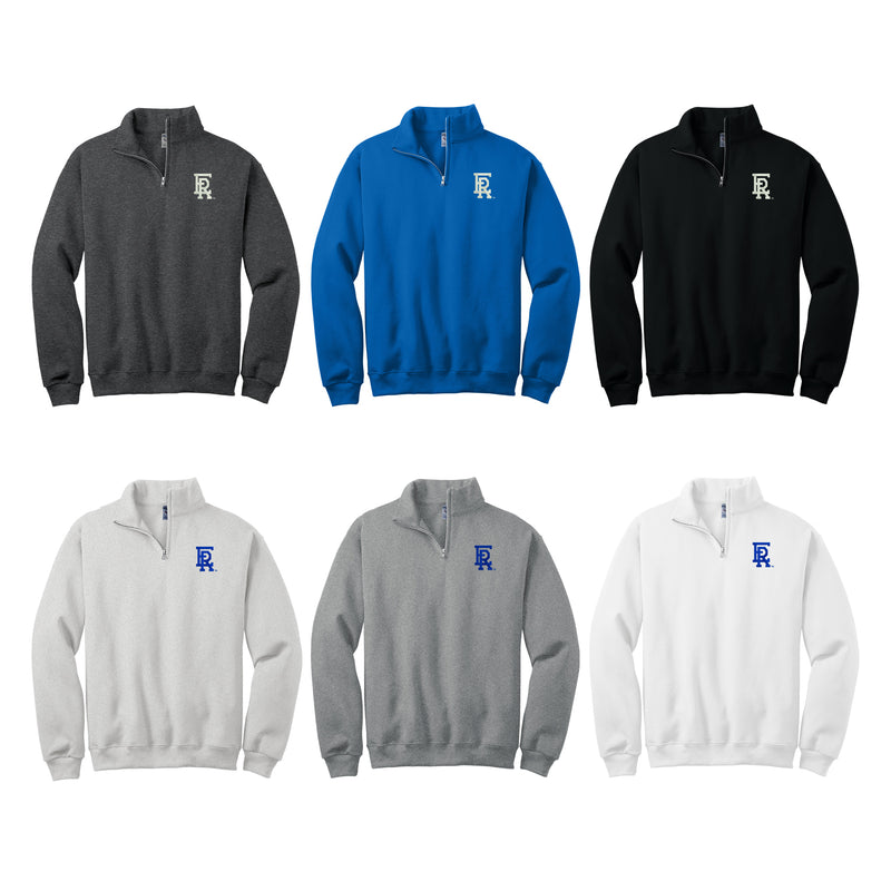 Embry-Riddle Aeronautical University Embroidered QuarterZip Sweatshirt