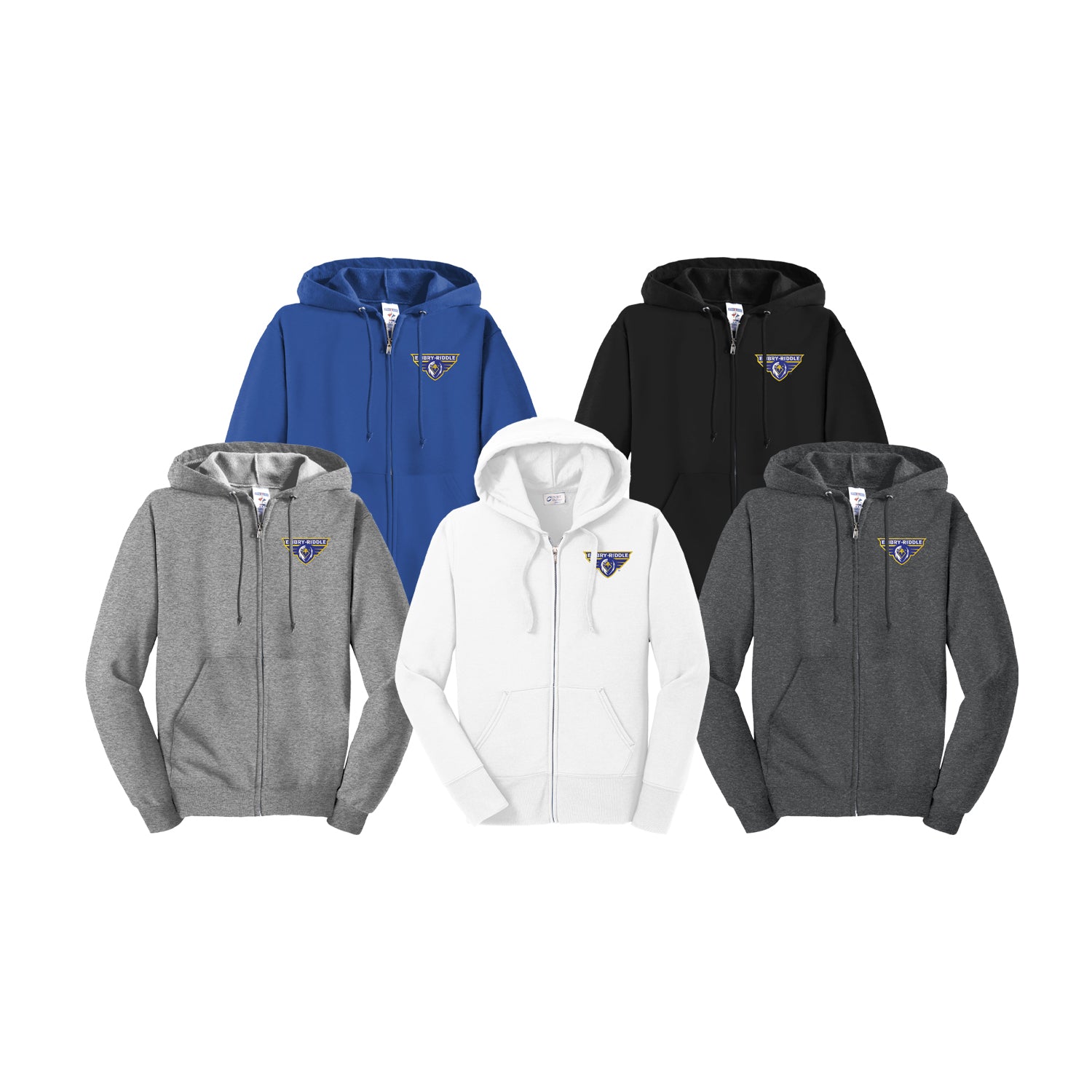 Embry Riddle Sweater Embry Riddle Aeronautical University Zip Up Hoodie – Cotton Sisters