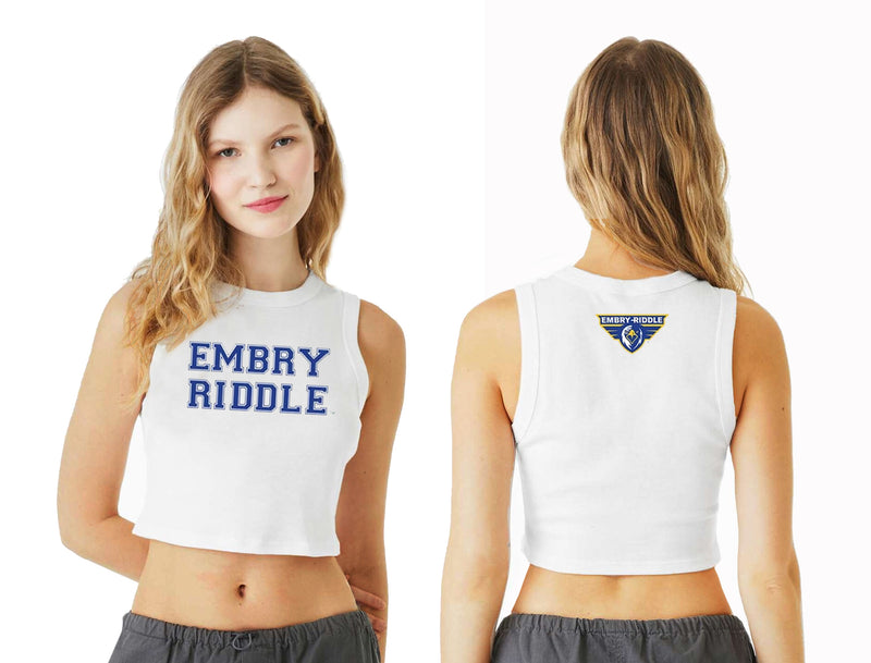 Embry Riddle Eagles Crop Top