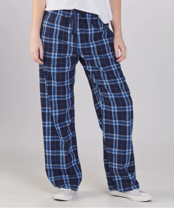 Georgia State University Embroidered Logo Flannel Pants