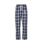 Bluebonnet NCL Ladies Flannel Pants -  Navy and White