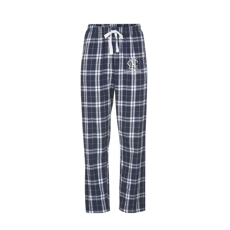 Bluebonnet NCL Ladies Flannel Pants -  Navy and White