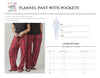 Assistance League Logo Flannel Pants - Unisex