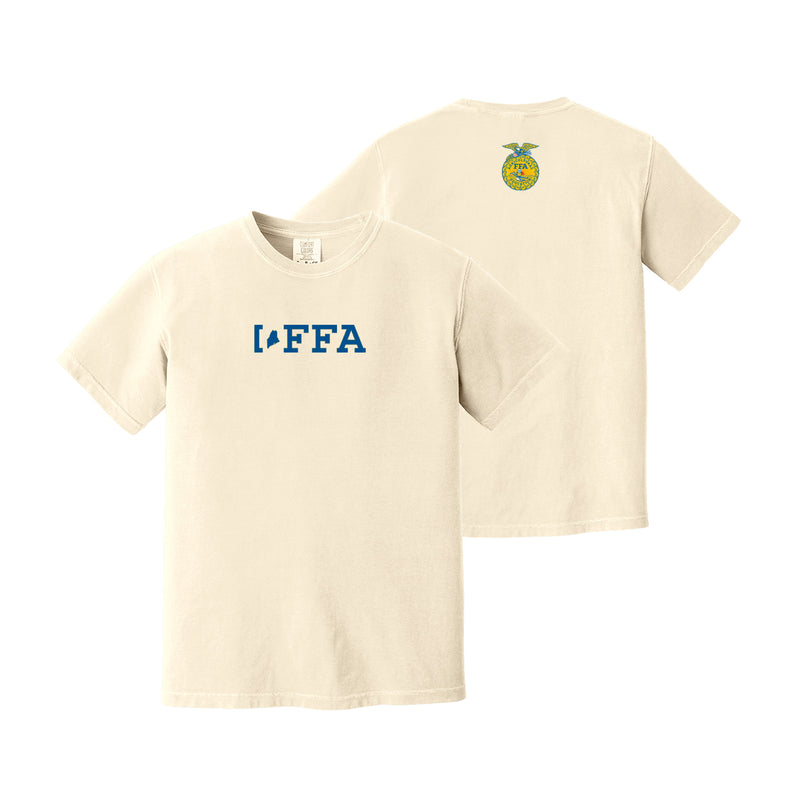 FFA State Icon Emblem Comfort Colors Tshirt - Maine
