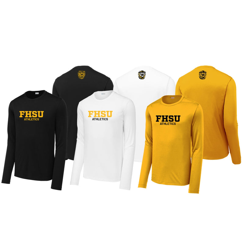 FHSU Long Sleeve Performance Tee - Choice of Sport
