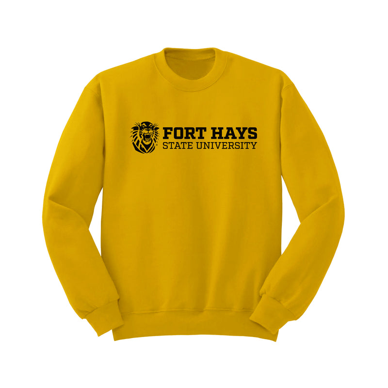 Fort Hays State University Tiger Logo Crewneck
