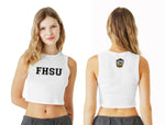 Fort Hays State University Cropped Fitted Tank Top