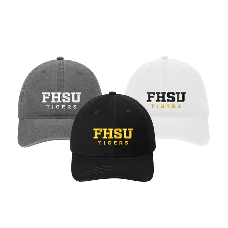 FHSU Tigers Beach Washed Baseball Hat
