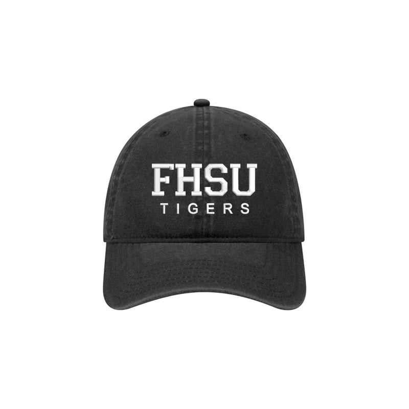 Fort Hays State University FHSU Beach Washed Baseball Hat