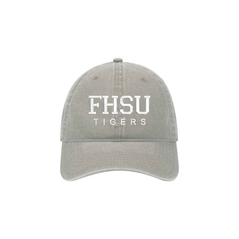 Fort Hays State University FHSU Beach Washed Baseball Hat