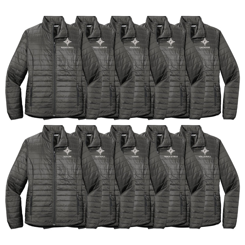 Furman Sport Specific Puffer Jacket - Plus Size