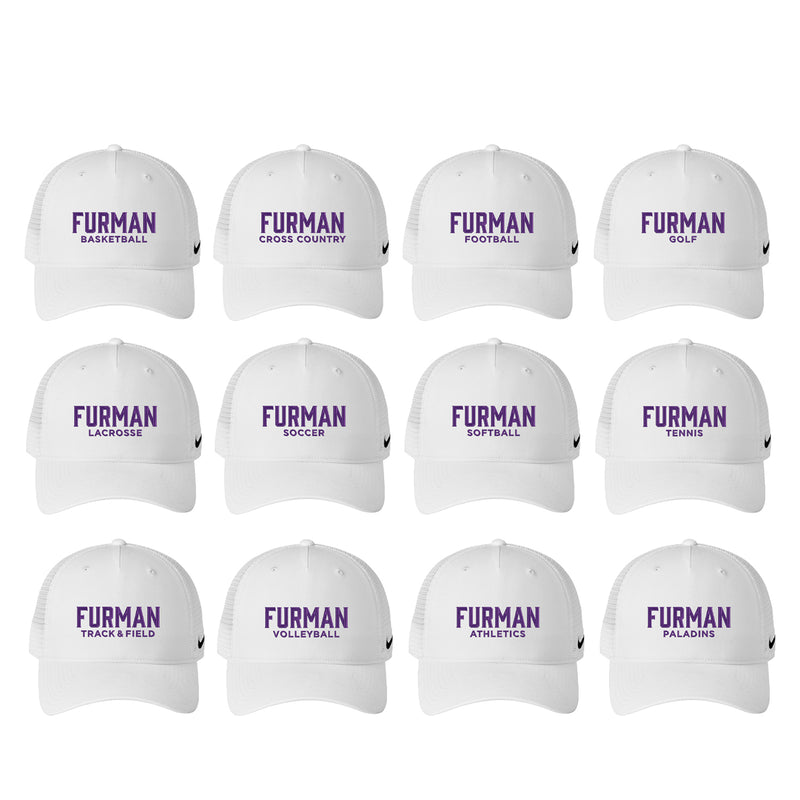 Furman Nike Trucker Hat - Choice of Sport